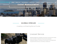 Tablet Screenshot of globalstream.tv